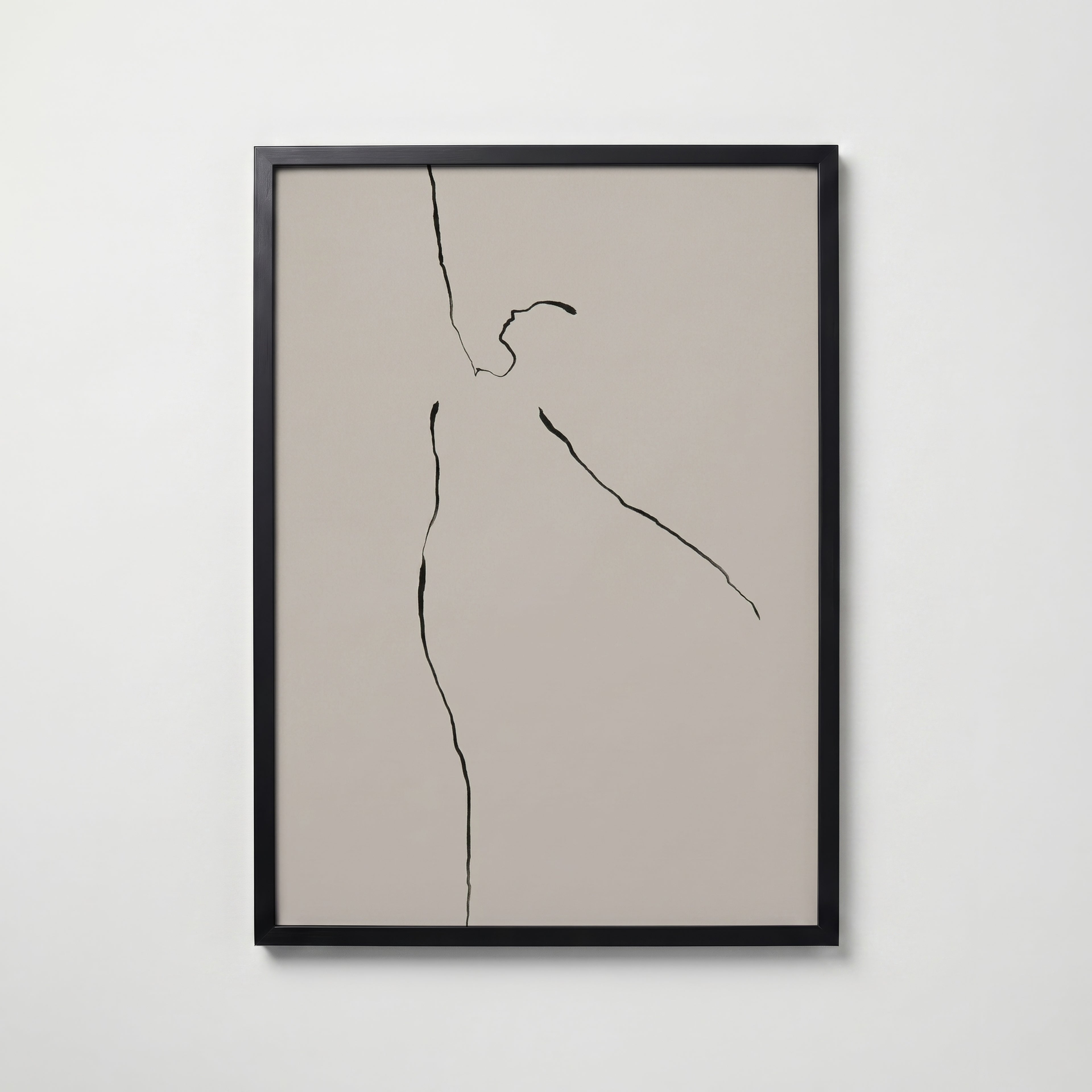 Silhouette Grace Poster i hemmiljö