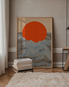 Crimson Tide Poster – poster på vägg inredning