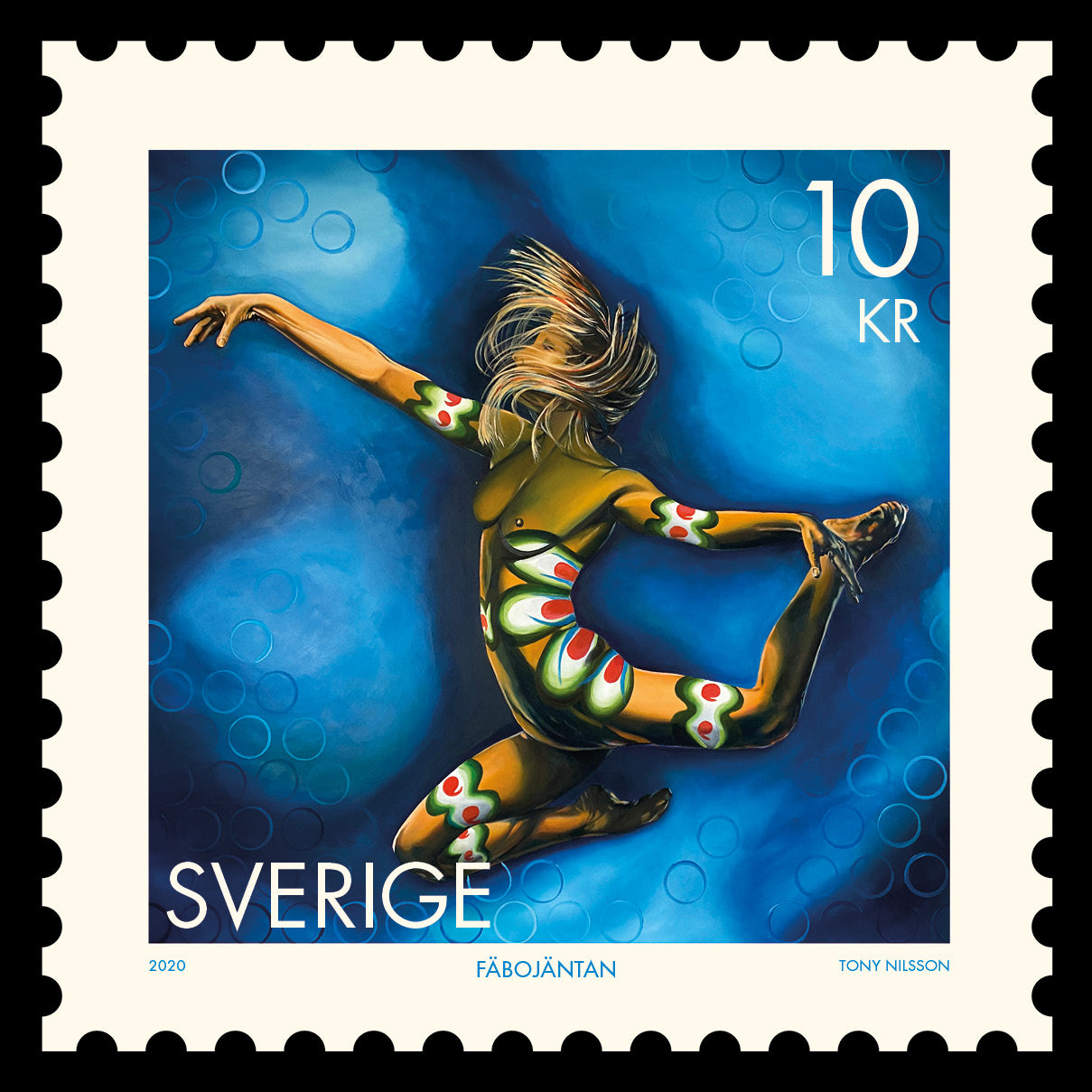 Fäbojäntan – Tony Nilsson affisch – köp poster online – Bozetto väggdekoration