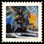 Kalle Zebra – Tony Nilsson affisch – köp poster online – Bozetto väggdekoration