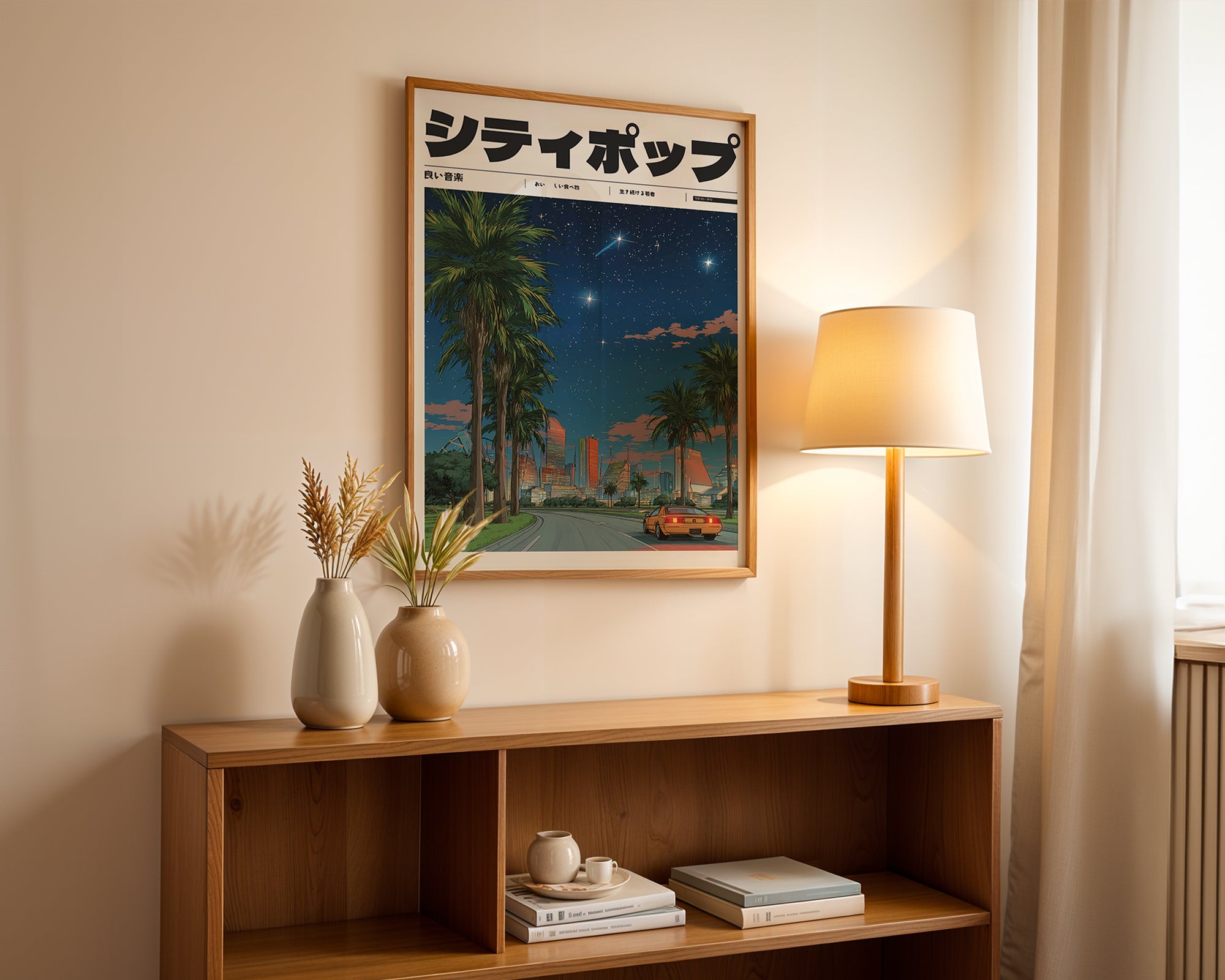 Starlit Drive Poster