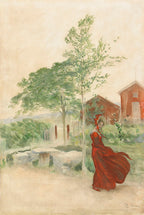 Carl Larsson Stina 1895 Poster