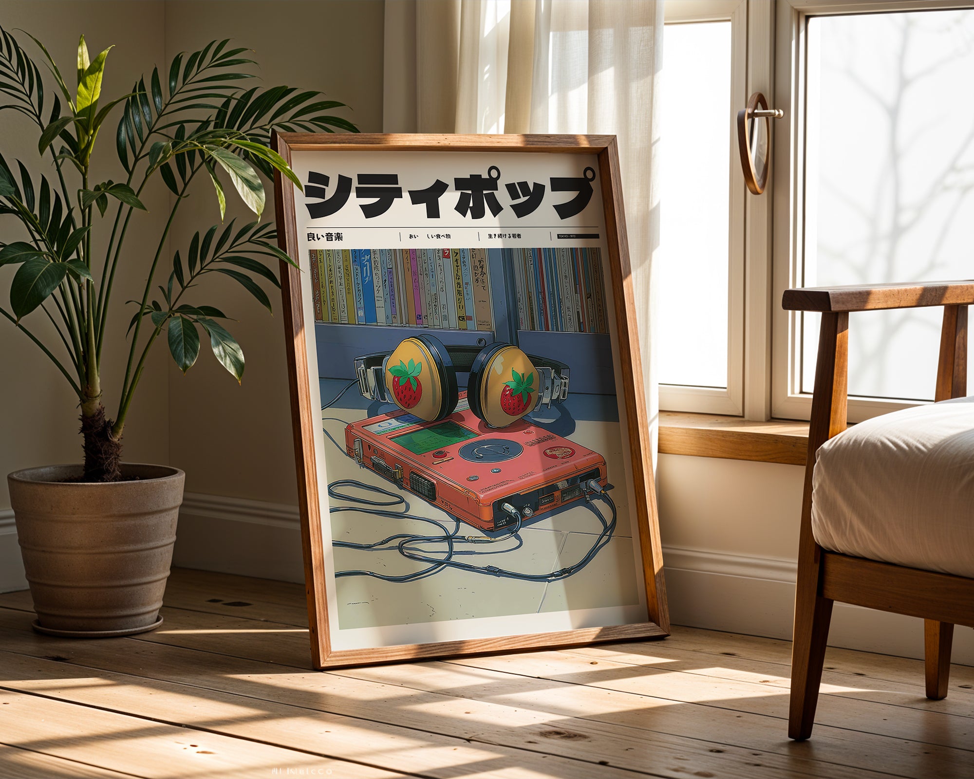 Strawberry Stereo Poster