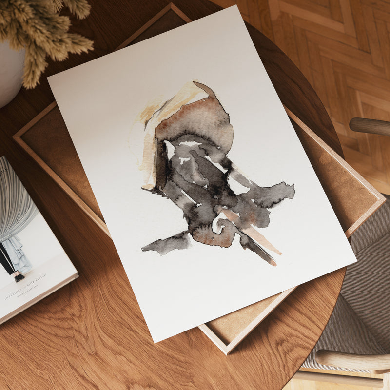 Helena Engström Sun Bathing Poster