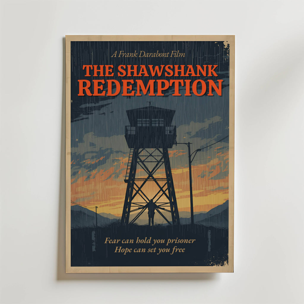 The Shawshank Redemption Poster affisch – poster till väggdekoration – köp online hos Bozetto