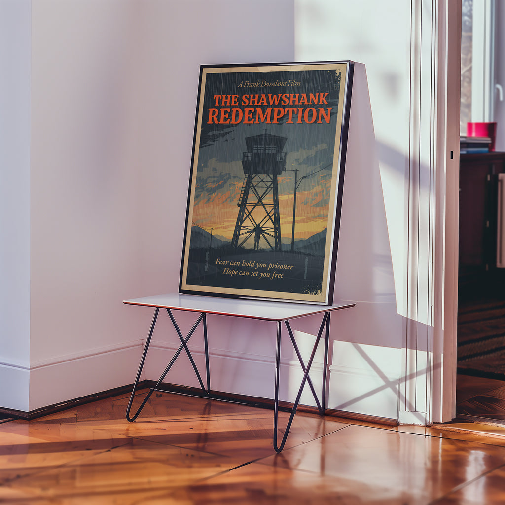 The Shawshank Redemption Poster – poster väggdekoration inredning – Affischer hos Bozetto