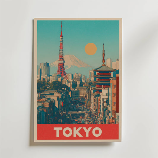 Tokyo City Poster