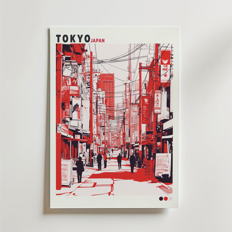 Modern Tokyo Poster