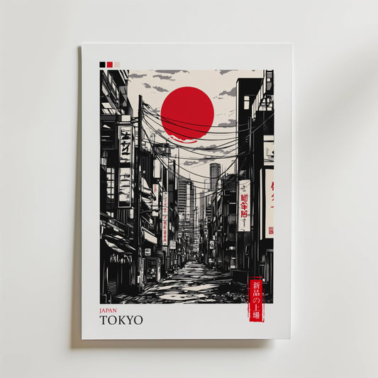 Tokyo Street Poster
