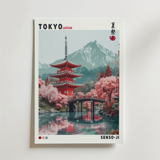 Senso-ji Temple Poster