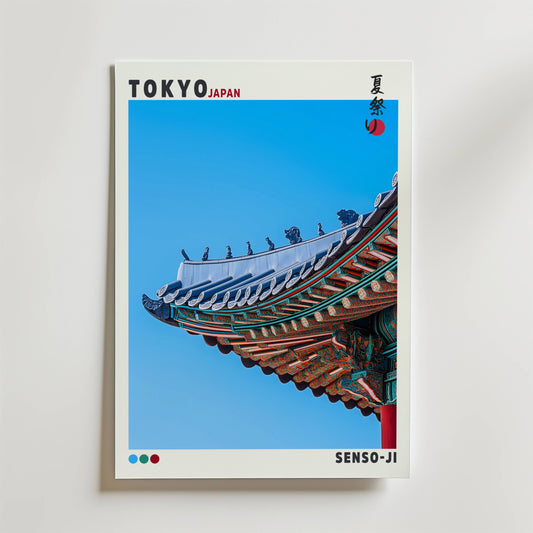 Tokyo Senso Ji Temple Poster