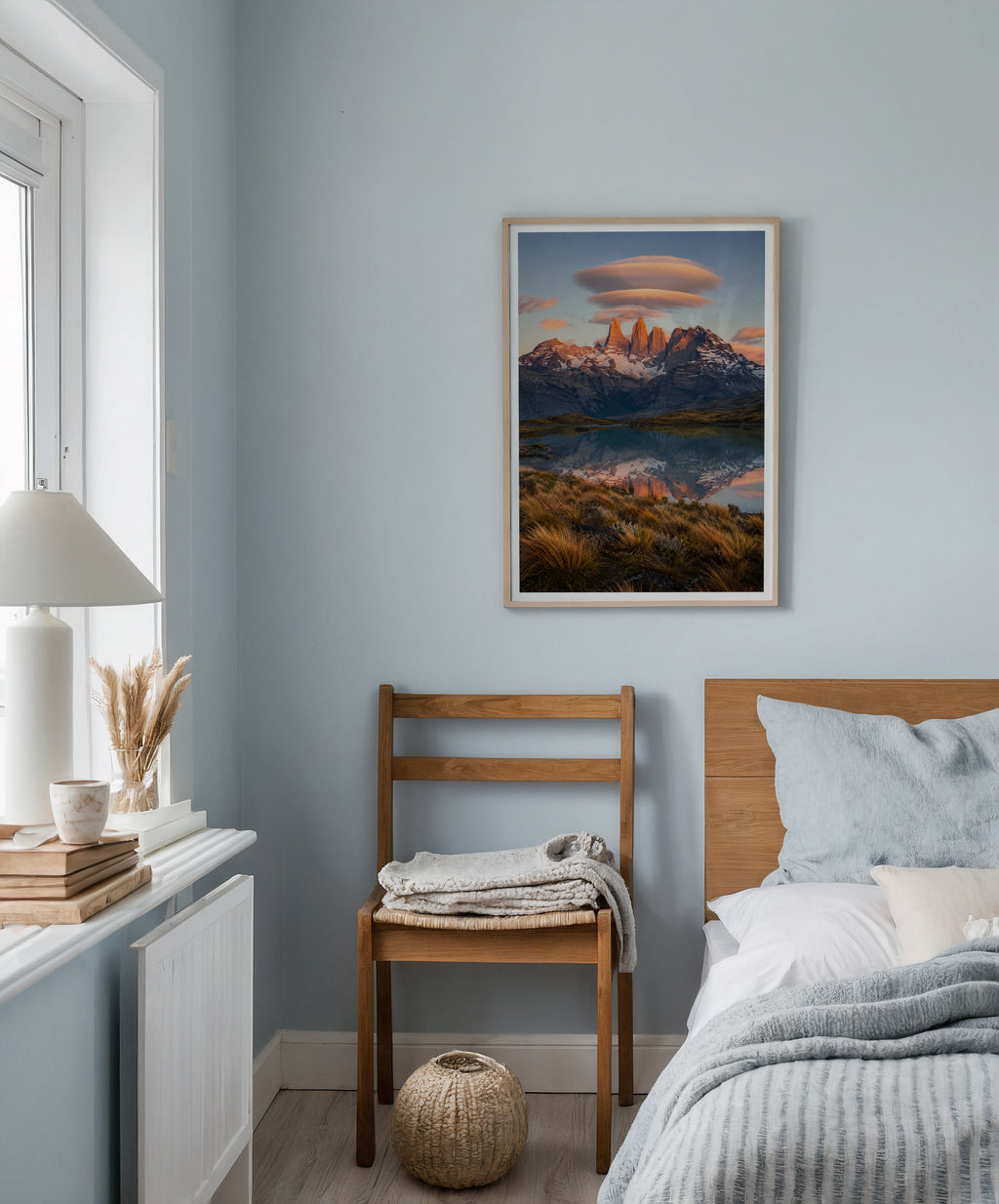 Torres del Paine at Dawn Poster