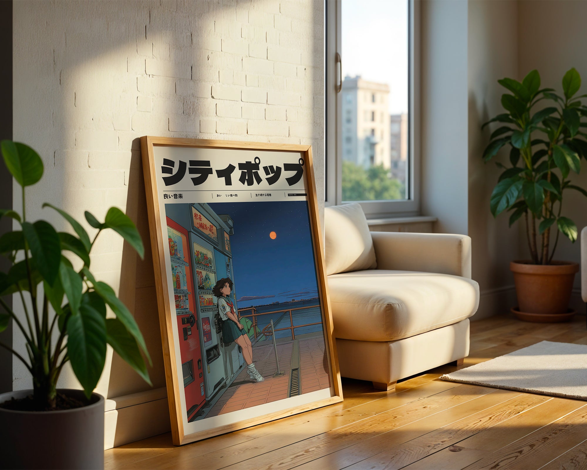 Under the Tangerine Moon Poster