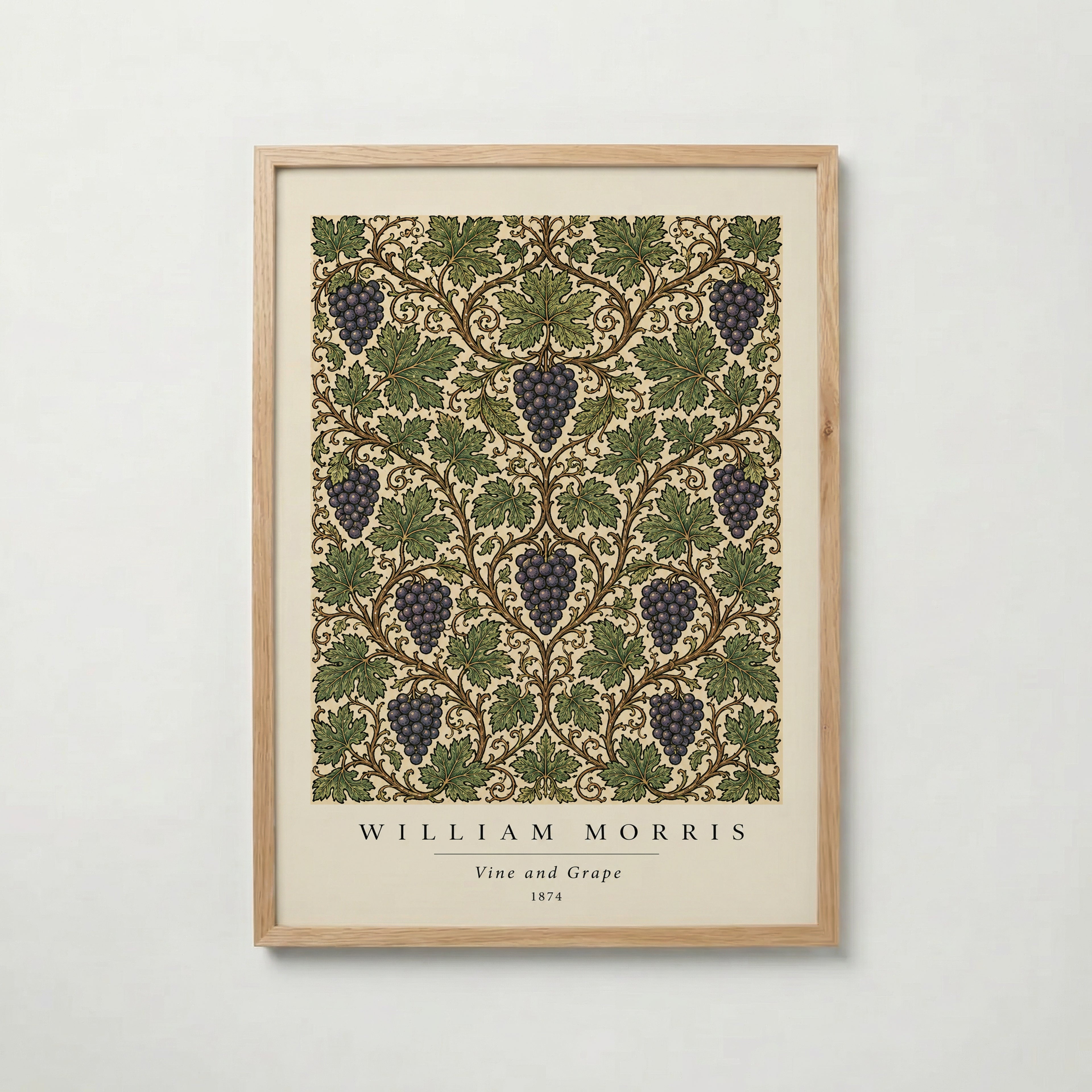 Vine and Grape William Morris Poster