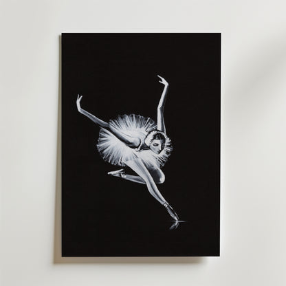 Helena Engström White Swan Poster