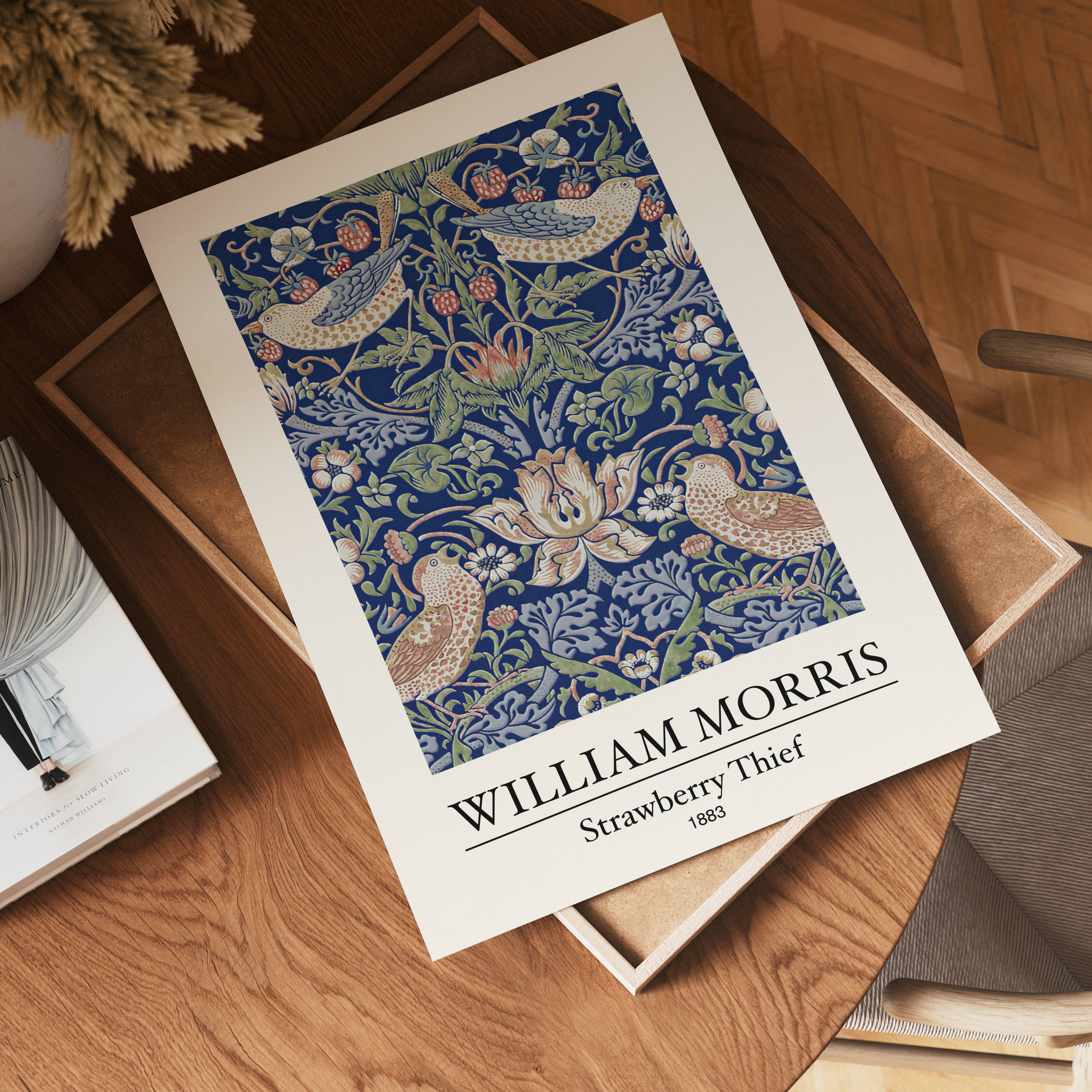 William Morris Strawberry Thief 1883 Poster