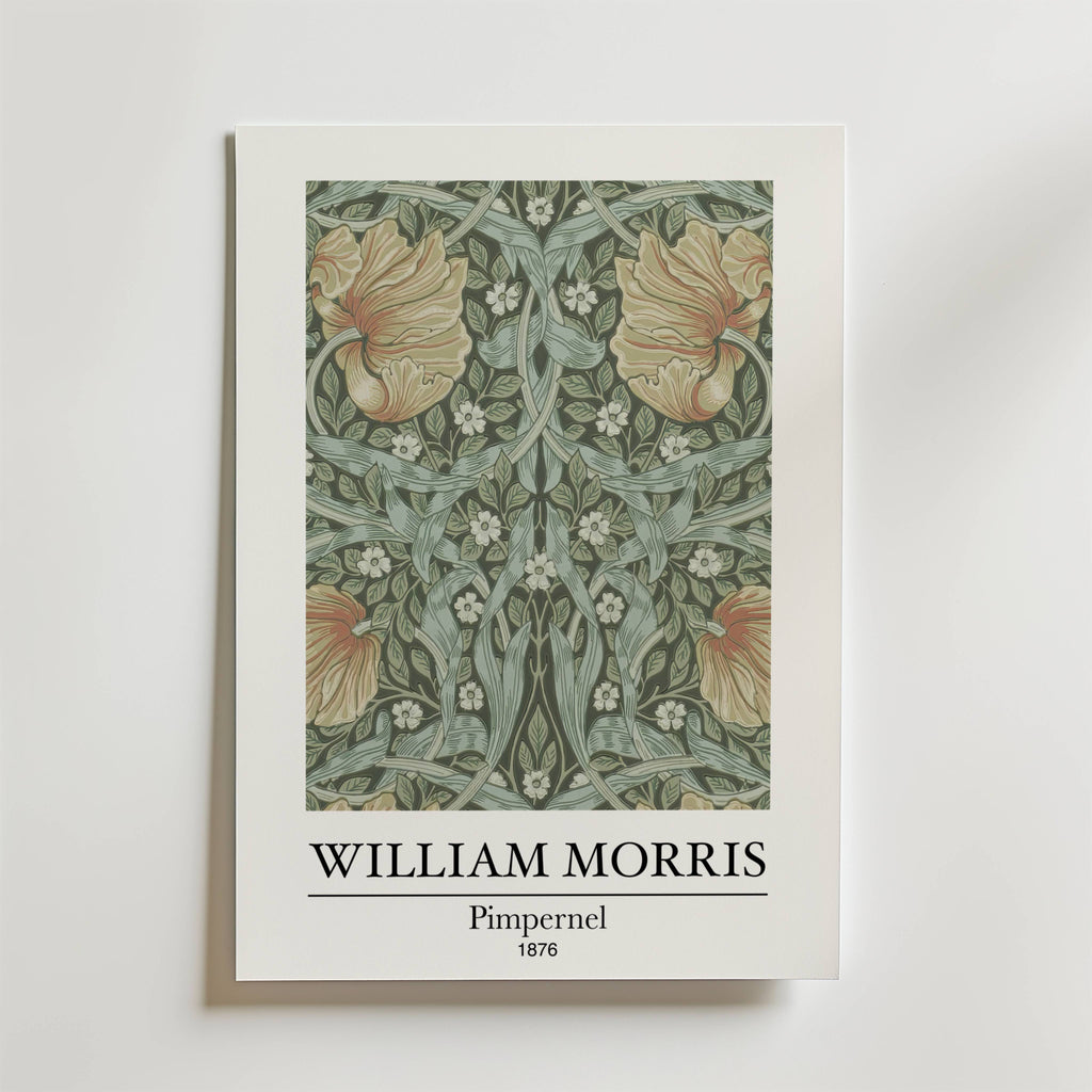 Bundle 2-pack William Morris Heritage Collection – posters konstvägg väggdekoration – Affischset hos Bozetto