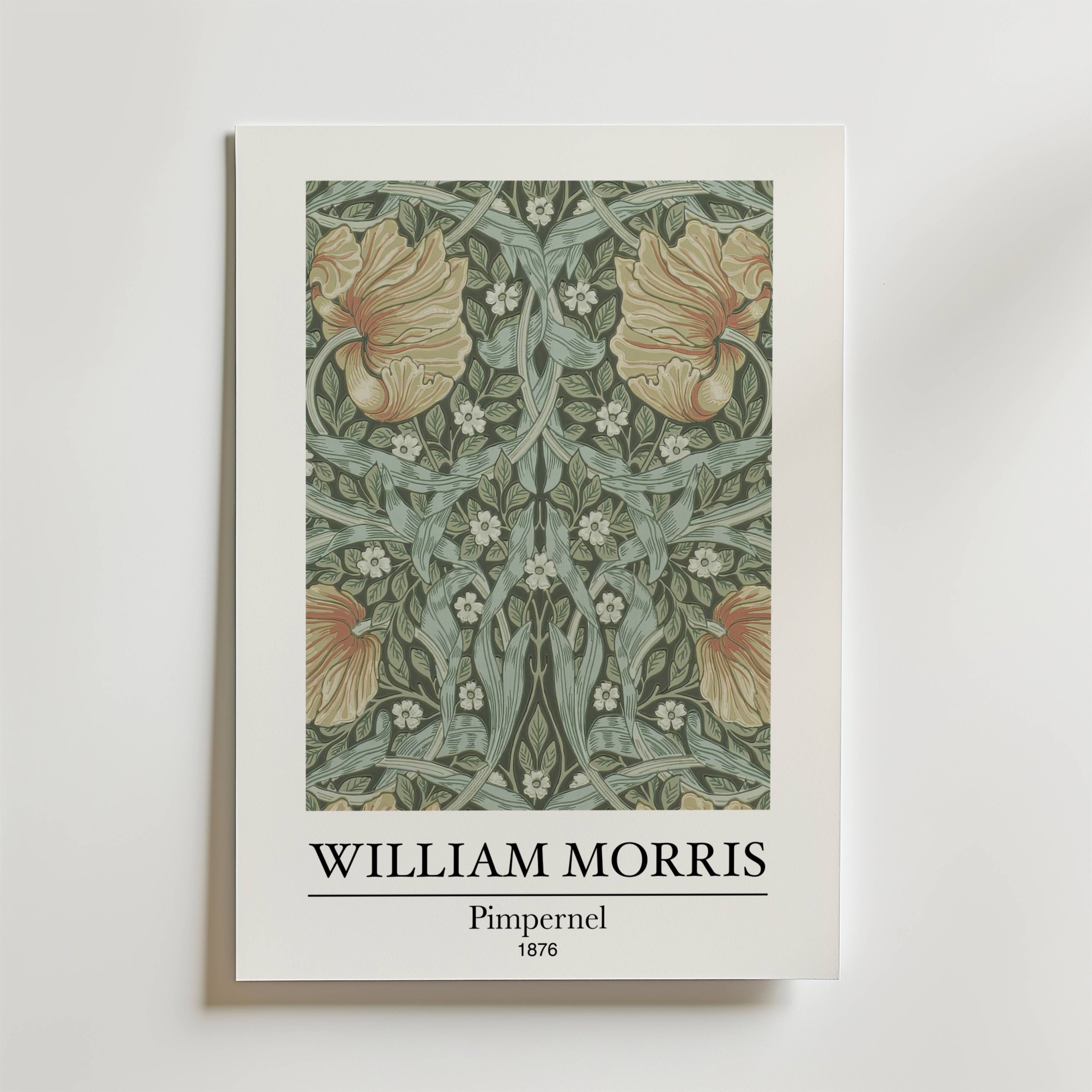 Bundle 2-pack William Morris Heritage Collection – posters konstvägg väggdekoration – Affischset hos Bozetto