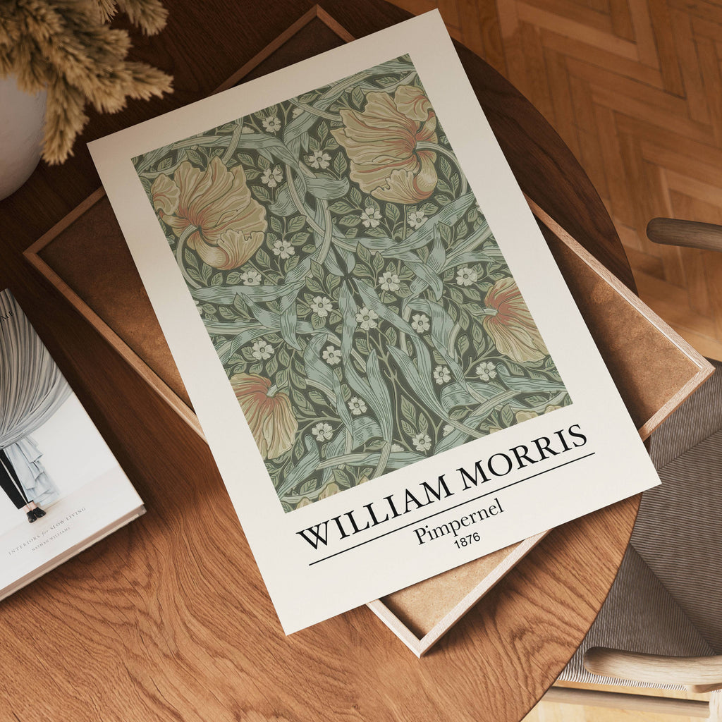William Morris Pimpernel Poster