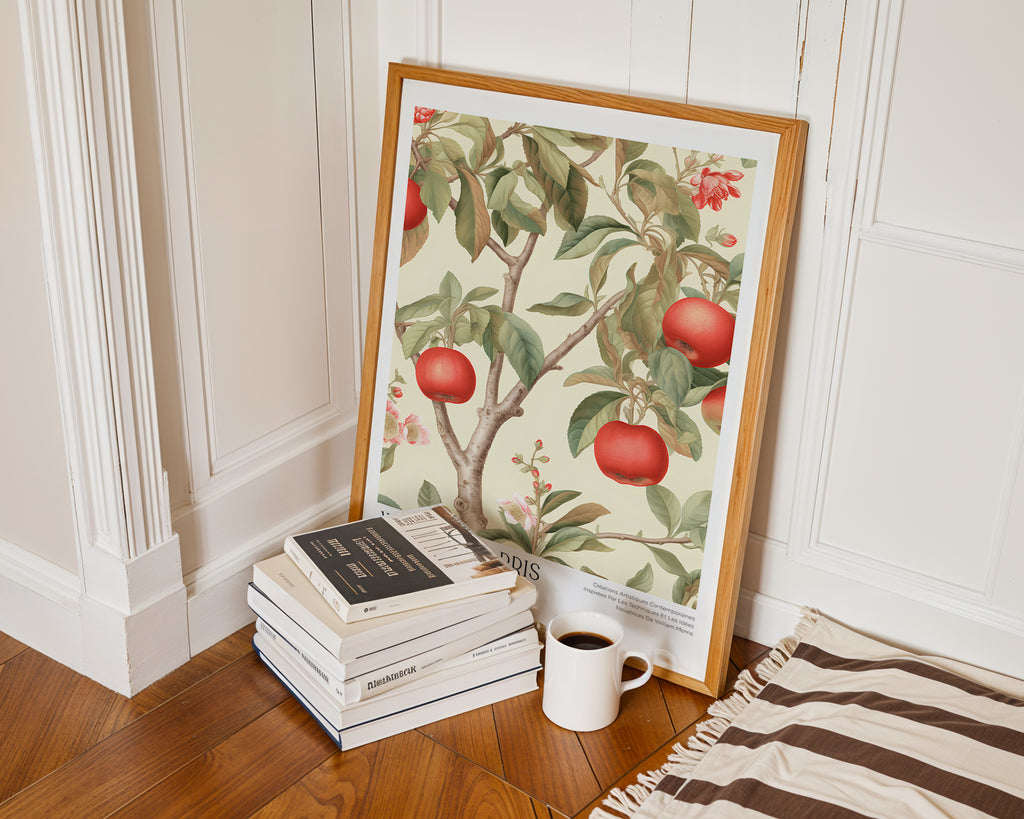 William Morris Crimson Orchard Apple Poster – poster väggdekoration