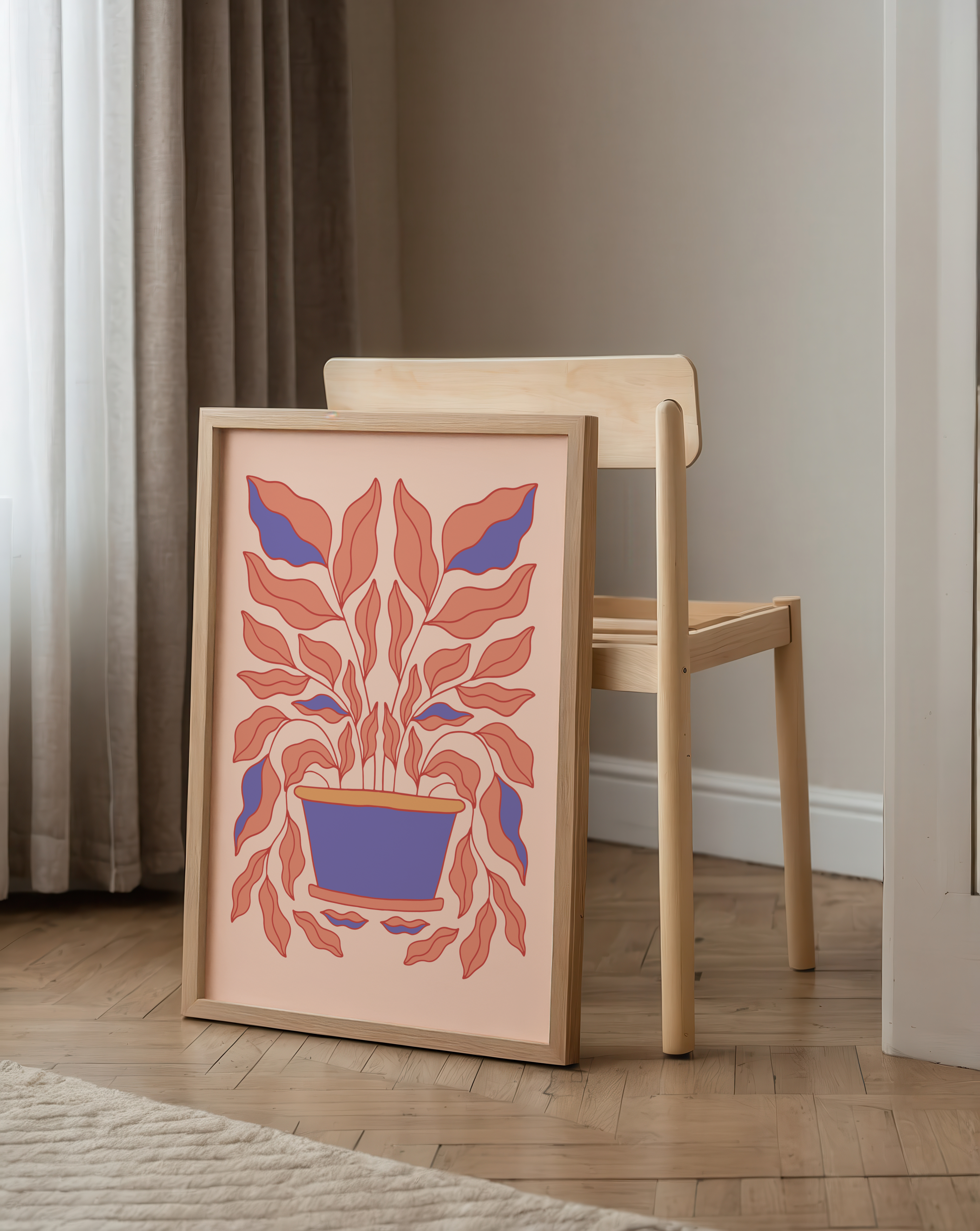 Botanical Flow Poster