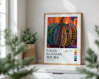 Yayoi Kusama Carnival Pumpkin Poster