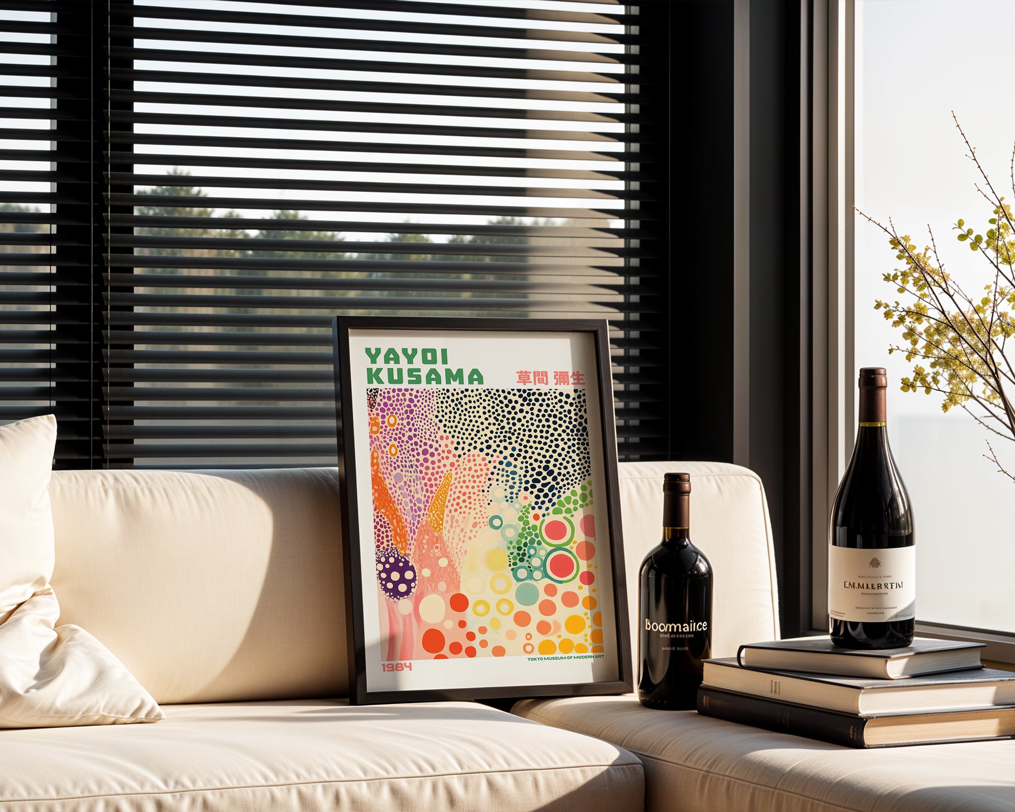 Yayoi Kusama Color Dots Poster