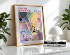 Yayoi Kusama Colorful Dots Poster – poster väggdekoration