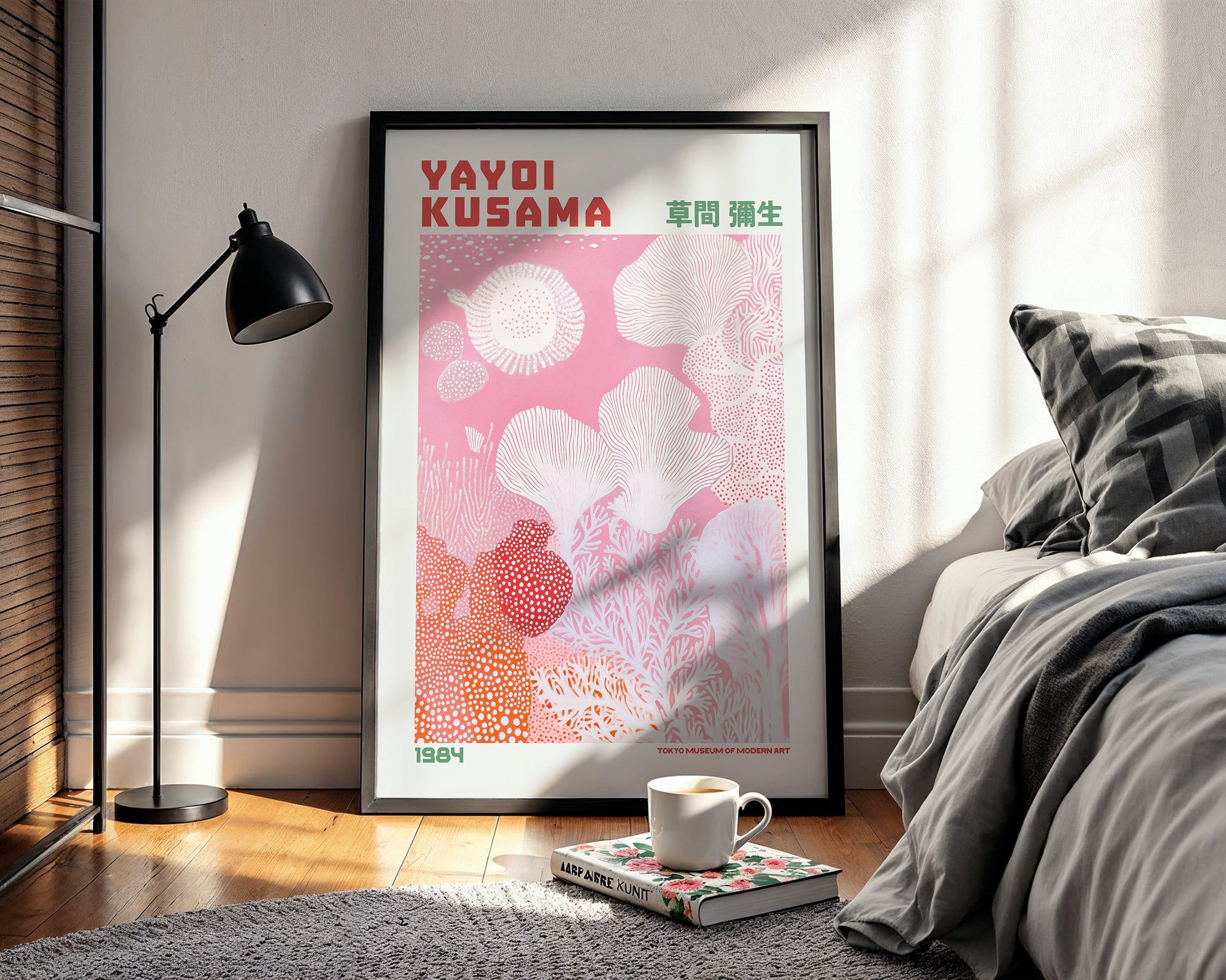 Yayoi Kusama Coral of Infinity Poster
