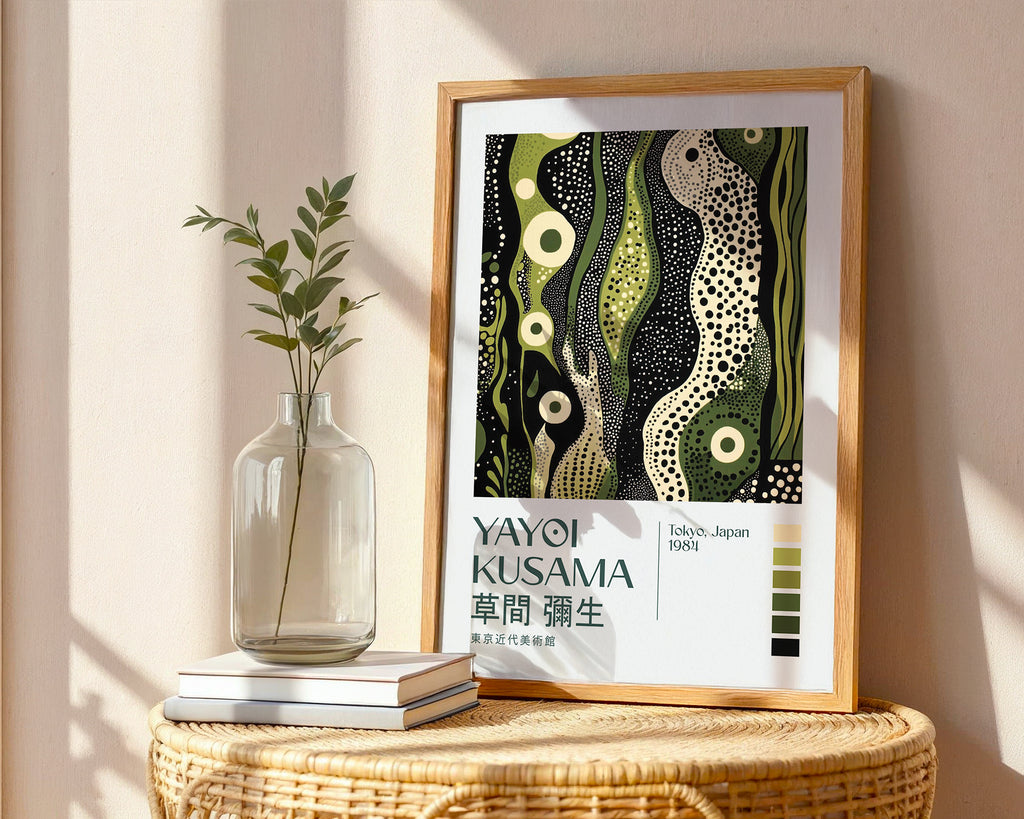 Yayoi Kusama Emerald Reverie Poster