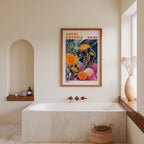 Yayoi Kusama Golden Night Garden Poster – poster väggdekoration