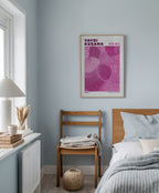 Yayoi Kusama Pink Infinity Dots Poster