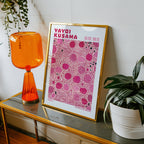 Yayoi Kusama Pink Mosaic Poster