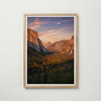 Yosemite Tunnel View Poster