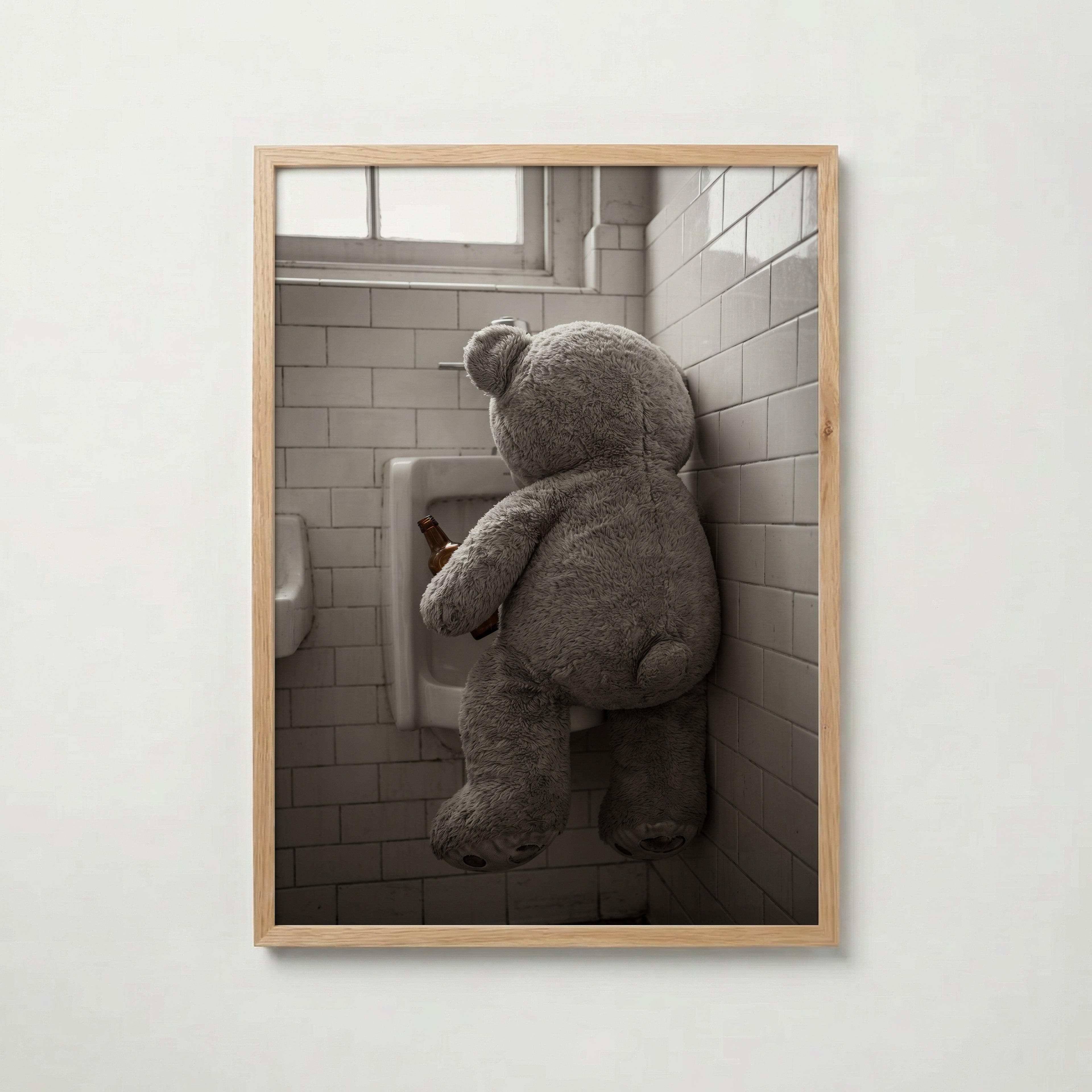 Bathroom Teddy Poster – ekram