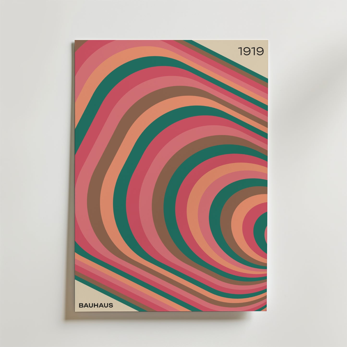 Bauhaus Waves Poster
