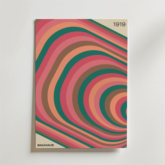 Bauhaus Waves Poster