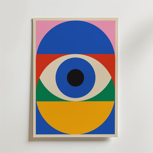 Bauhaus Eye Poster
