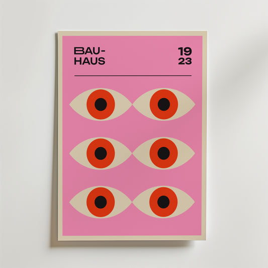 Bauhaus Gaze Poster