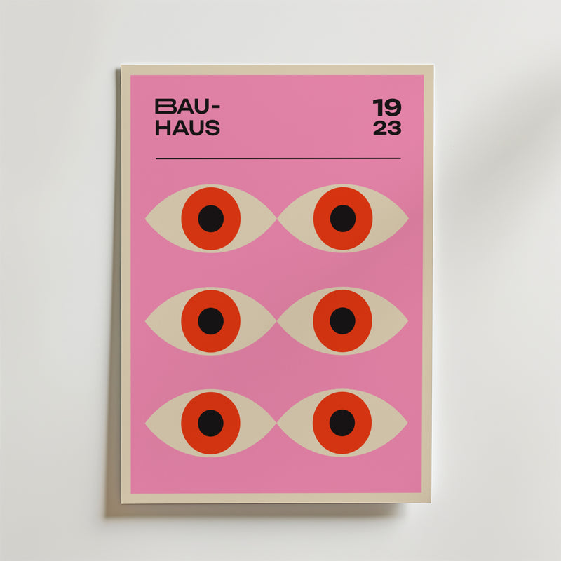 Bauhaus Gaze Poster