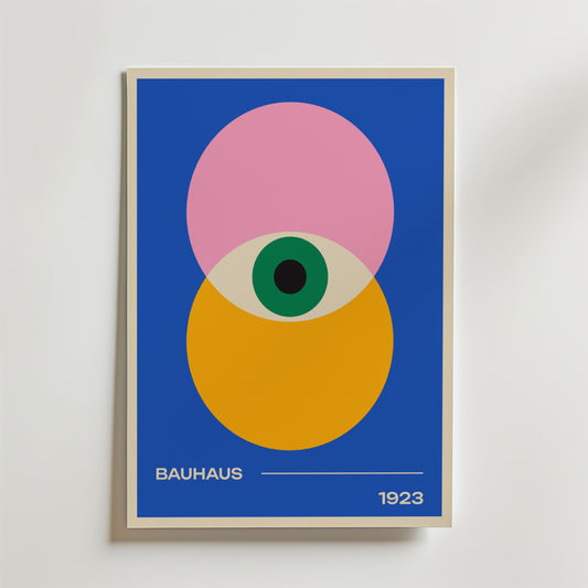 Bauhaus Overlap Poster