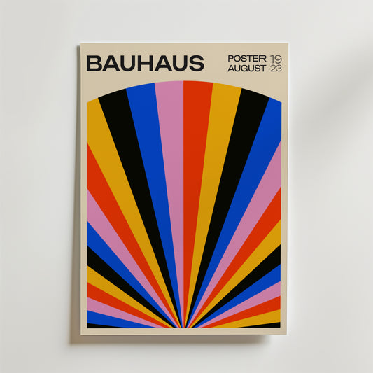 Bauhaus Spectrum No. 3 Poster