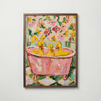 Bubble Bath Ducks Poster