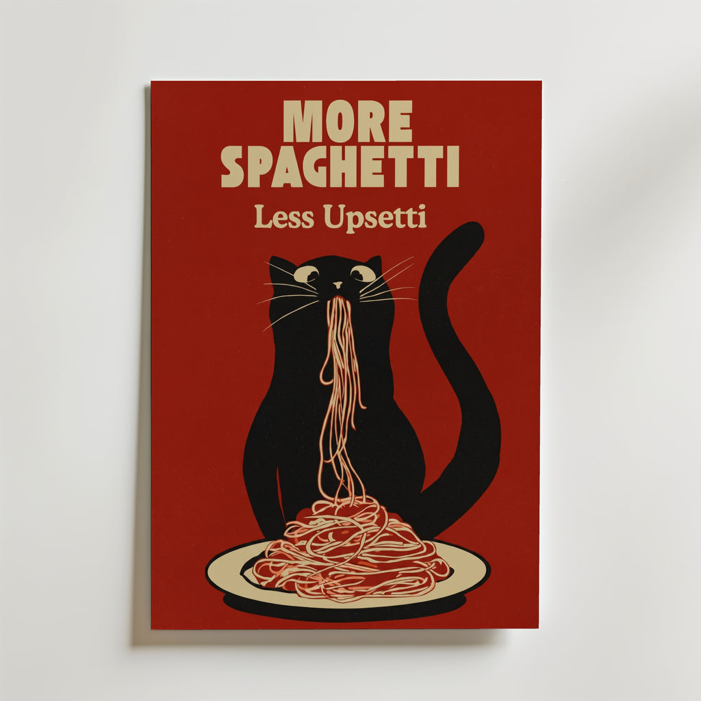 Midnight Pasta Mood Poster