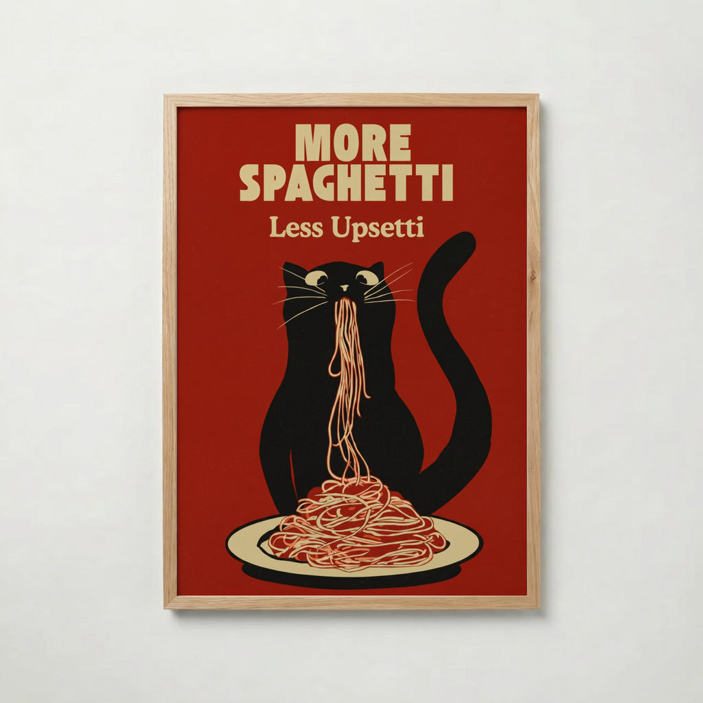 Midnight Pasta Mood Poster