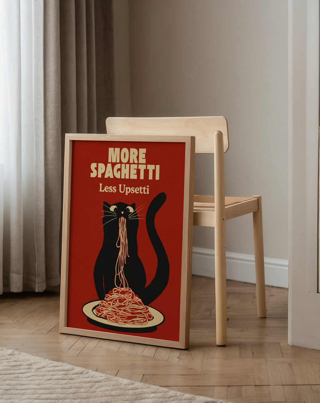 Midnight Pasta Mood Poster