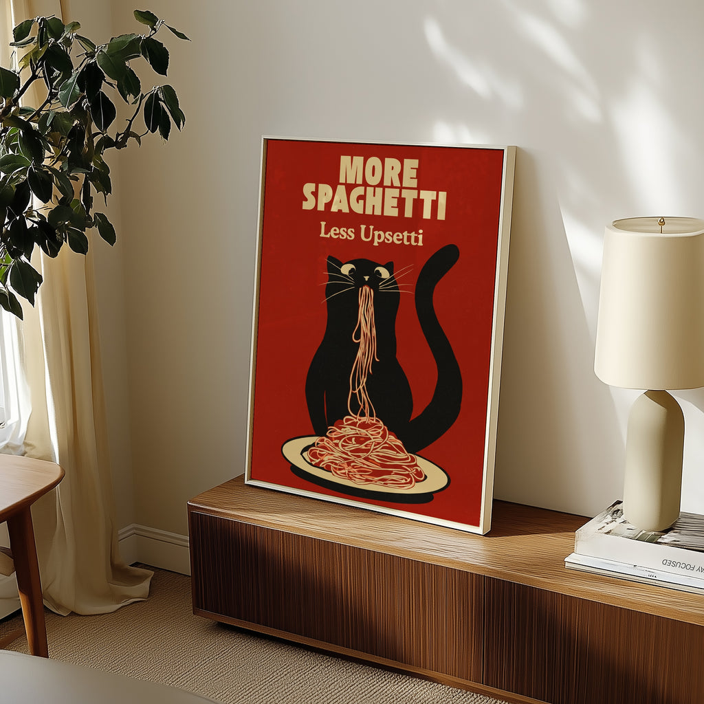 Midnight Pasta Mood Poster