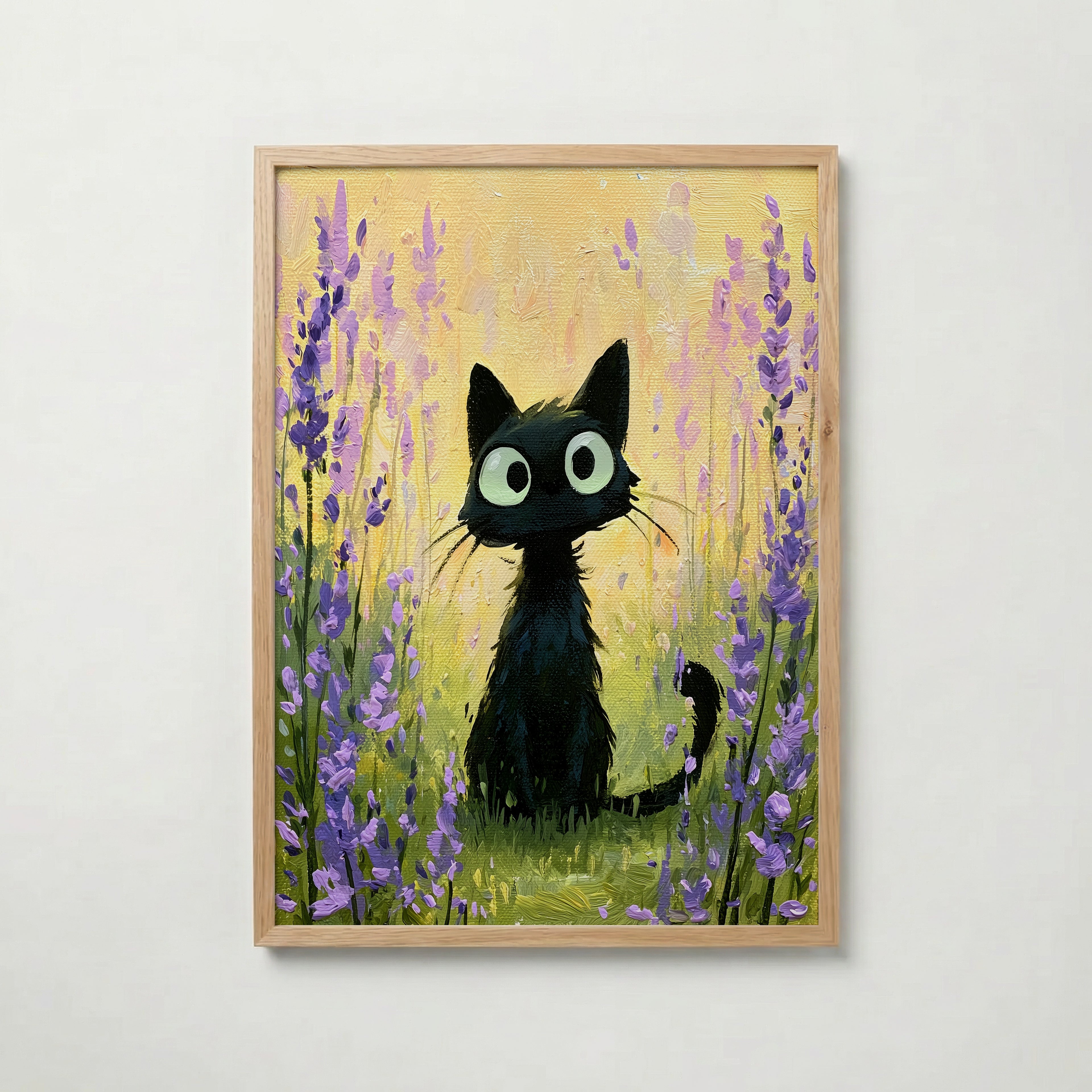 A Tiny Black Cat – ekram