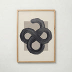 Charcoal Infinity Poster – ekram