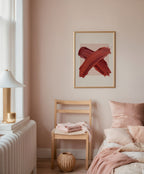 Crimson Cross Poster – i rum 4